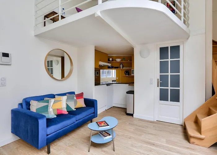 Mini-loft De Charme Au Coeur De Apartman Párizs