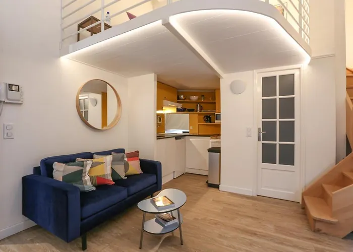 Mini-loft De Charme Au Coeur De 아파트 파리